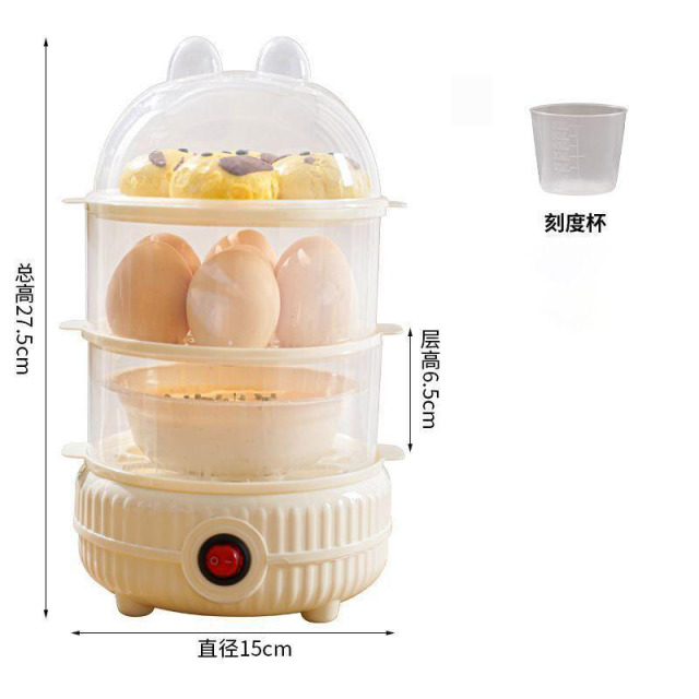 13215996.蒸蛋器蒸红薯蒸玉米快速煮蛋器超快大容量早餐机全自动煮蛋器