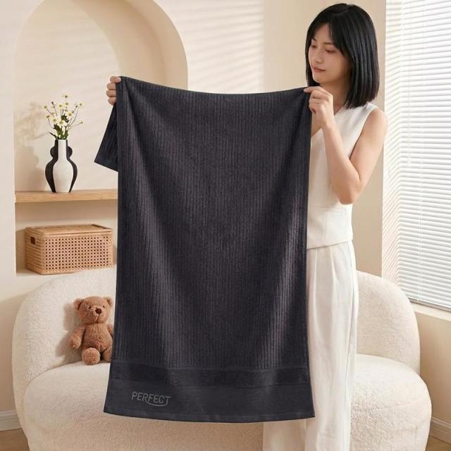 13668794.小浴巾50*100cm家用成人吸水洗澡大毛巾