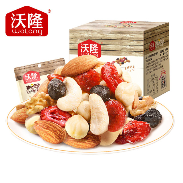 13057408.【89任选4件】沃隆 每日坚果经典款 175g/7袋