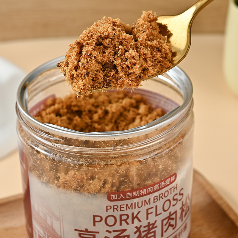 13670968.超市同款高汤猪肉松100g香酥脆肉儿童肉干拌饭配粥