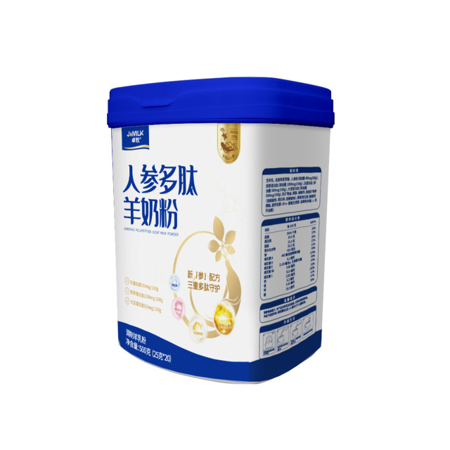 13486529.【限时秒杀】卓牧人参多肽羊奶粉中老年高钙无蔗糖成人羊奶粉