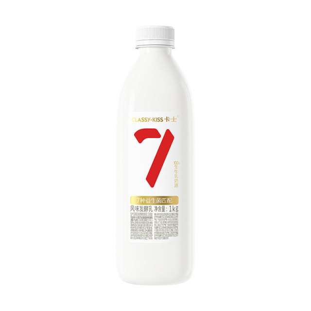 13673934.卡士007益生菌家庭装原味/无蔗糖酸奶营养早餐奶