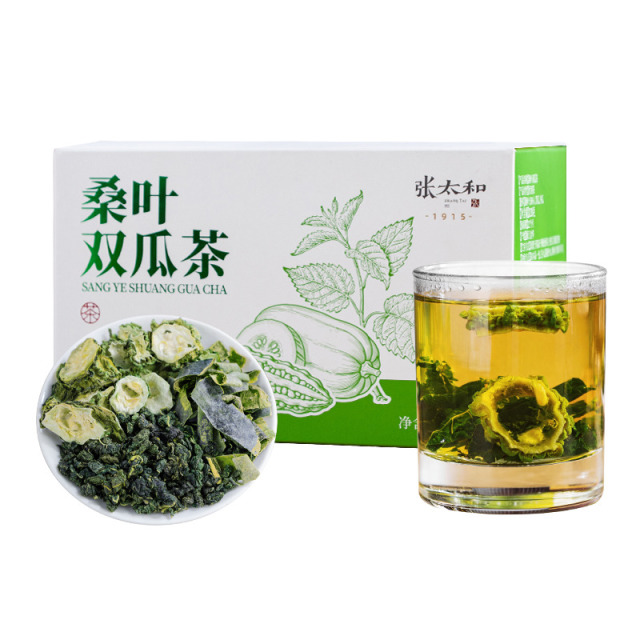 13696476.张太和 桑叶双瓜茶120g(12g*10包)*3盒
