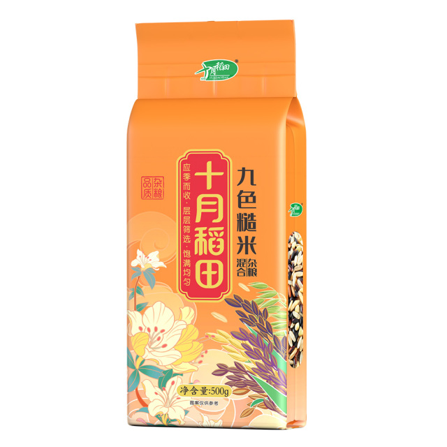 12627591.十月稻田 九色糙米500g