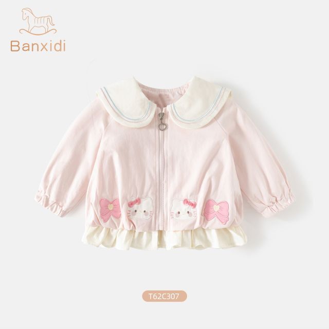 13165283.班喜迪宝宝外套女童秋装新款儿童洋气上衣公主衣服春秋季童装