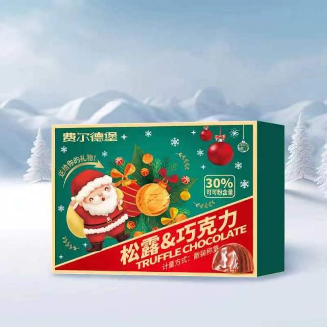 12987366.松露巧克力礼盒装手工生巧甜品零食送女友节日礼物