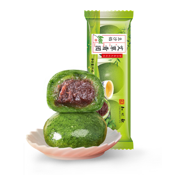 13217414.知味观艾草青团甜口蛋黄龙井鲜花茉莉豆沙馅