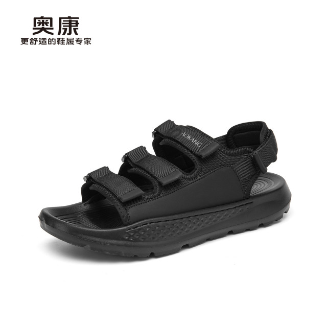 13417872.奥康夏季新款男士凉鞋户外休闲软底舒适潮流速干百搭轻便软弹凉鞋