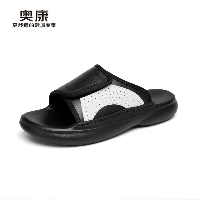 13420506.奥康男士凉拖鞋外出夏季新款休闲防滑速干耐磨外穿时尚百搭凉拖鞋