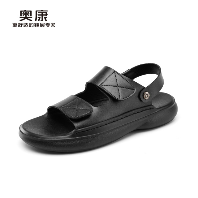 13420651.奥康夏季新款男士沙滩凉鞋户外休闲防滑软底百搭速干沙滩凉鞋