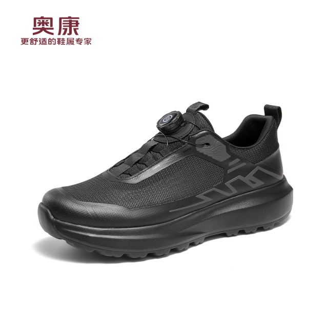 13444489.奥康网面鞋男鞋2026春季新款透气休闲鞋软底舒适百搭运动鞋子