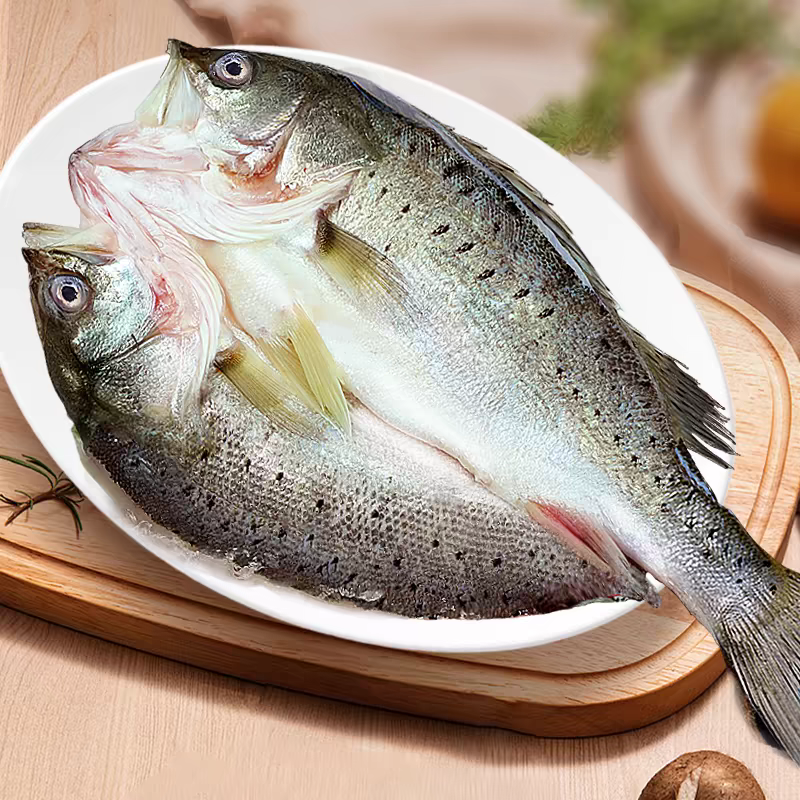 13117904.【北海湾】三去开背鲈鱼450g-550g*3条