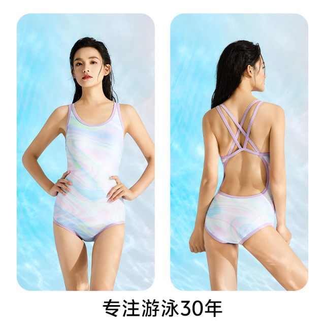 12459838.天姿连体泳衣女新款高级感三角泳衣女游泳馆专用竞速泳衣女