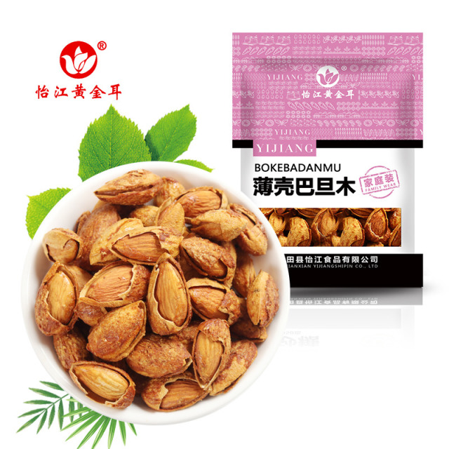 12718702.怡江黄金耳 薄壳巴旦木100克/手剥扁桃仁干果零食