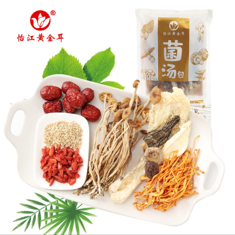 12737535.怡江黄金耳 八味菌菇汤包50克*5袋