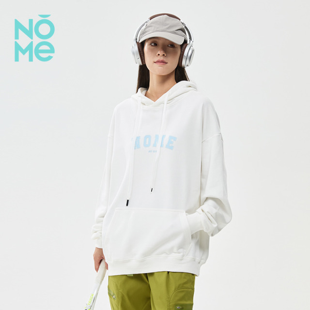 13152216.NOME爆款字母设计连帽卫衣秋新款宽松运动休闲情侣装百搭上衣