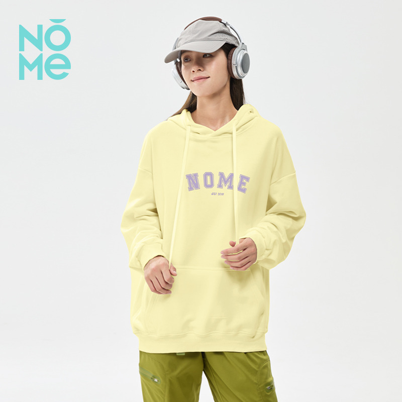 13152216.NOME爆款字母设计连帽卫衣秋新款宽松运动休闲情侣装百搭上衣