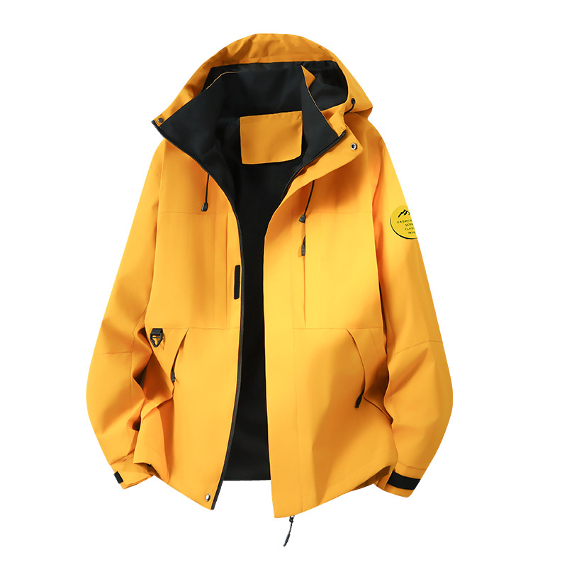 13843095.男女同款山系冲锋外套户外情侣款夹克防风登山服