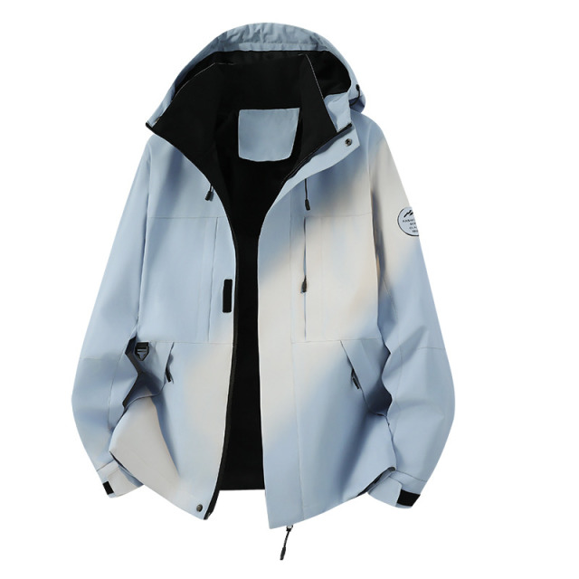 13843095.男女同款山系冲锋外套户外情侣款夹克防风登山服