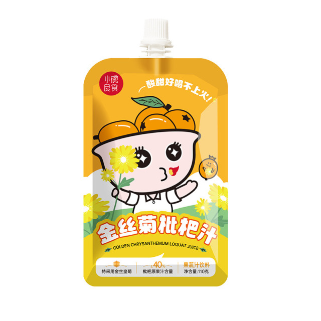 12716477.小碗良食金丝菊枇杷汁110g/袋多规格酸甜润爽不怕火小包鲜意满满
