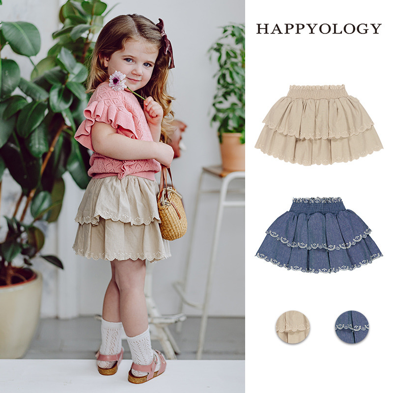 13504248.happyology英国女童花边蛋糕裙半身裙