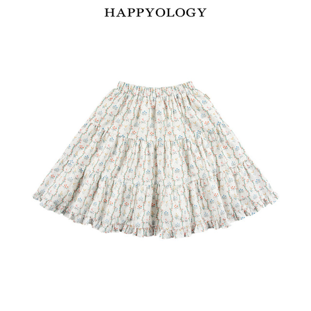 13674914.happyology春季女童宝宝波西米亚印花半裙