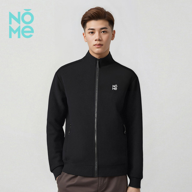 13152168.NOME户外运动外套男新款保暖休闲运动商务立领卫衣夹克