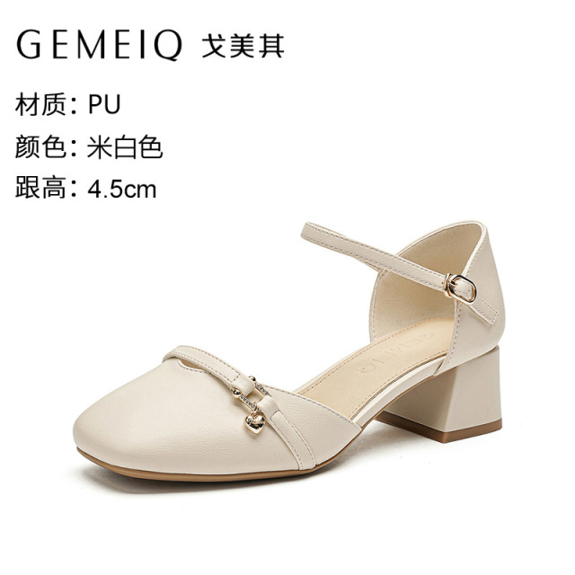 13340478.戈美其夏季女士凉鞋不累脚不挤脚外穿凉爽时尚绝美裙子百搭女