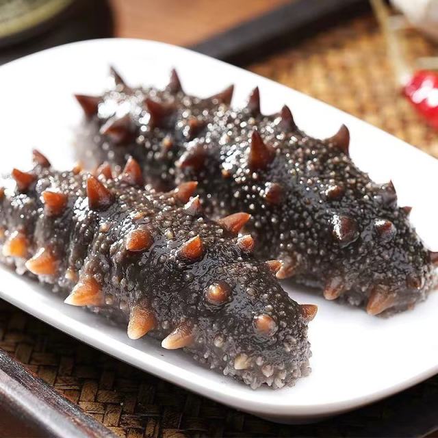 12717142.【寻海觅鲜】大连即食海参 鲜食 鲜活海参直接加工 现捕现蒸 自然原味 非淡干 速冻 顺丰发货