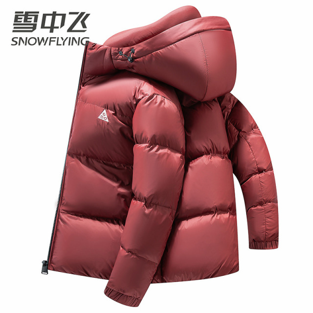 13138489.雪中飞男士羽绒服冬季90鸭绒时尚百搭外套男男装新款保暖防寒休闲