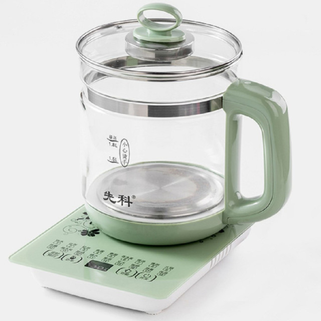 12861809.多功能养生壶家用智能多功能玻璃电热水壶煮茶器花茶杯烧水煎药壶