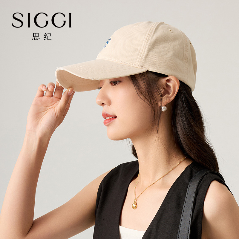 12899002.SIGGI思纪全棉斜纹纱卡棒球帽SI95372