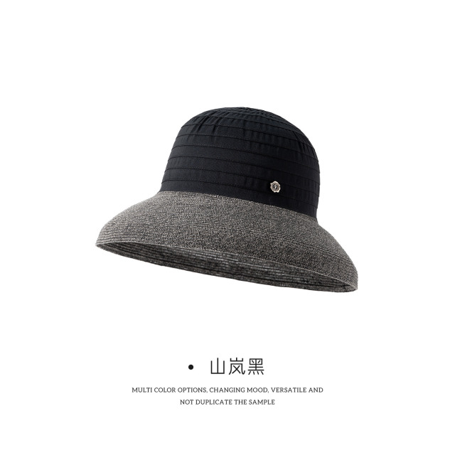 13261147.凡饰FANCET赫本混色灯罩帽CM97018