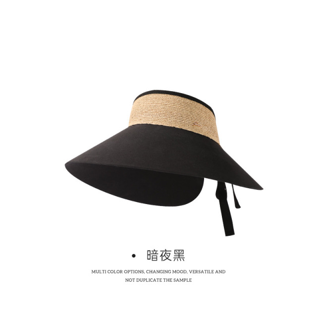 13259972.拉菲草手工编织空顶帽XD96158