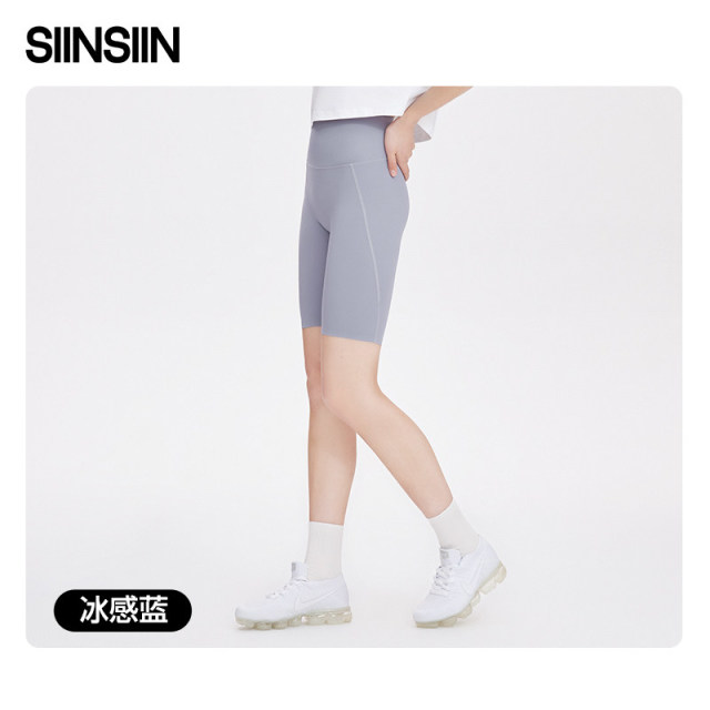 13587210.SIINSIIN五分骑行裤女夏季运动裤健身外穿瑜伽短裤提臀收腹裤鲨鱼裤