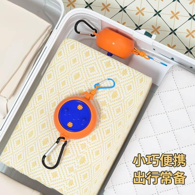 12934972.绳子 旅行晾衣绳便携晾衣绳酒店晾衣服晾衣服绳子户外出差室内用绳子