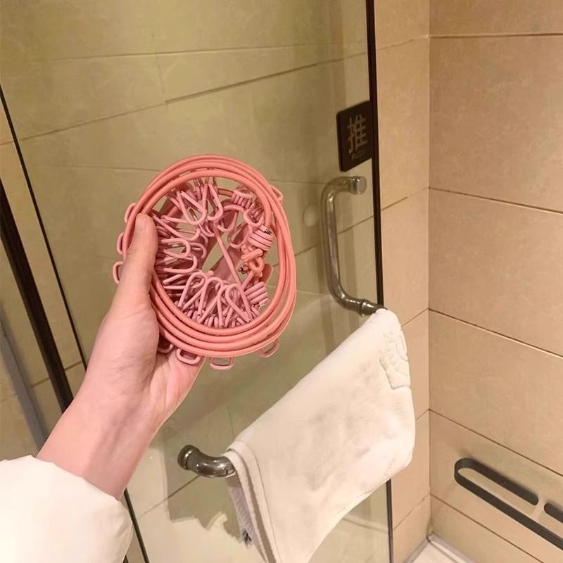 12934966.旅行晾衣绳酒店便携晾衣服通用户外方便携带便捷绳子
