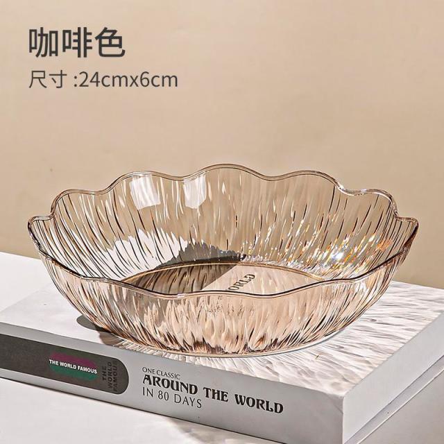 12934795.北欧风家居客厅水果盘家用客厅茶几干果盘瓜子花生盘