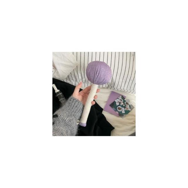 12935012.卡通可爱猫咪艾草锤家用背部按摩锤关节敲打手持缎面艾灸锤伴手礼