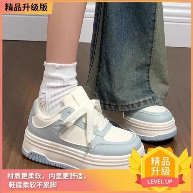 12940937.厚底休闲鞋女秋季百搭小众时尚运动高颜值休闲鞋