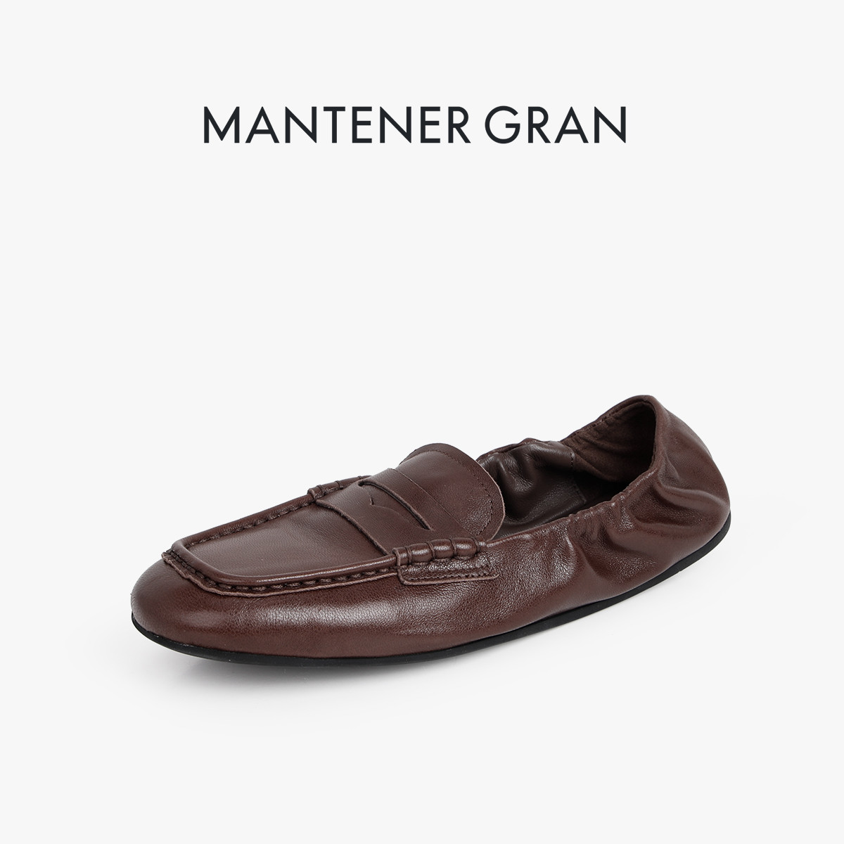 12933536.MG.乐福鞋Mantener Gran乐福鞋女款舒适一脚蹬软面平底通勤时尚百搭单鞋