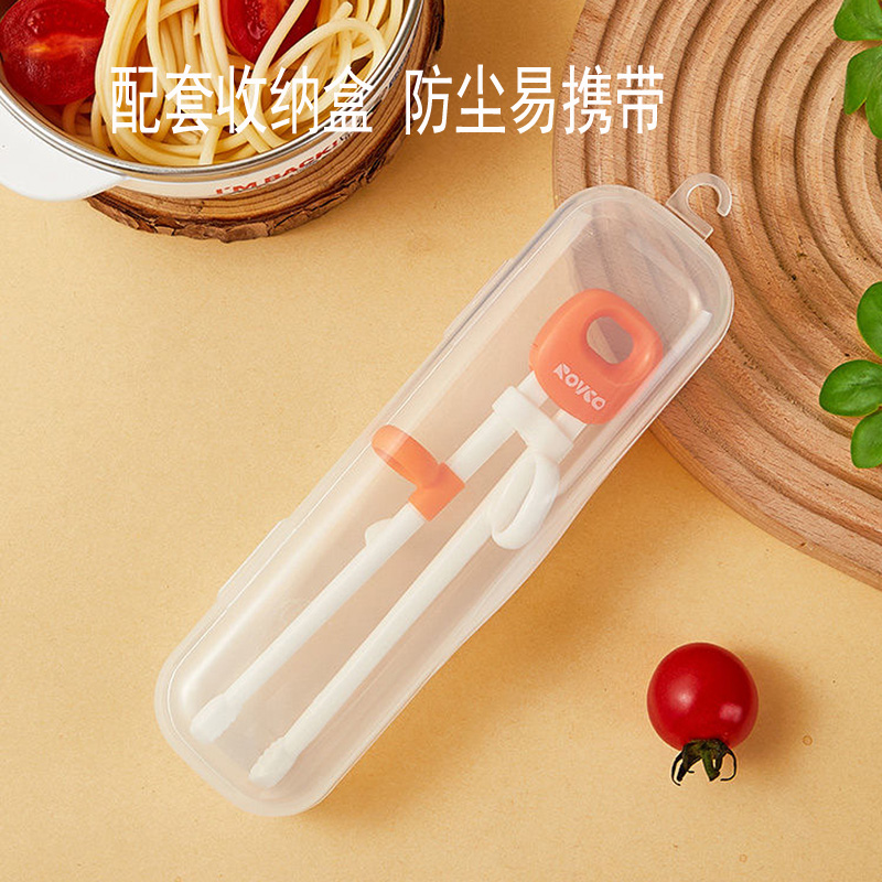 12994887.日康 婴儿训练筷宝宝学习筷子防滑筷家用练习筷儿童练习筷