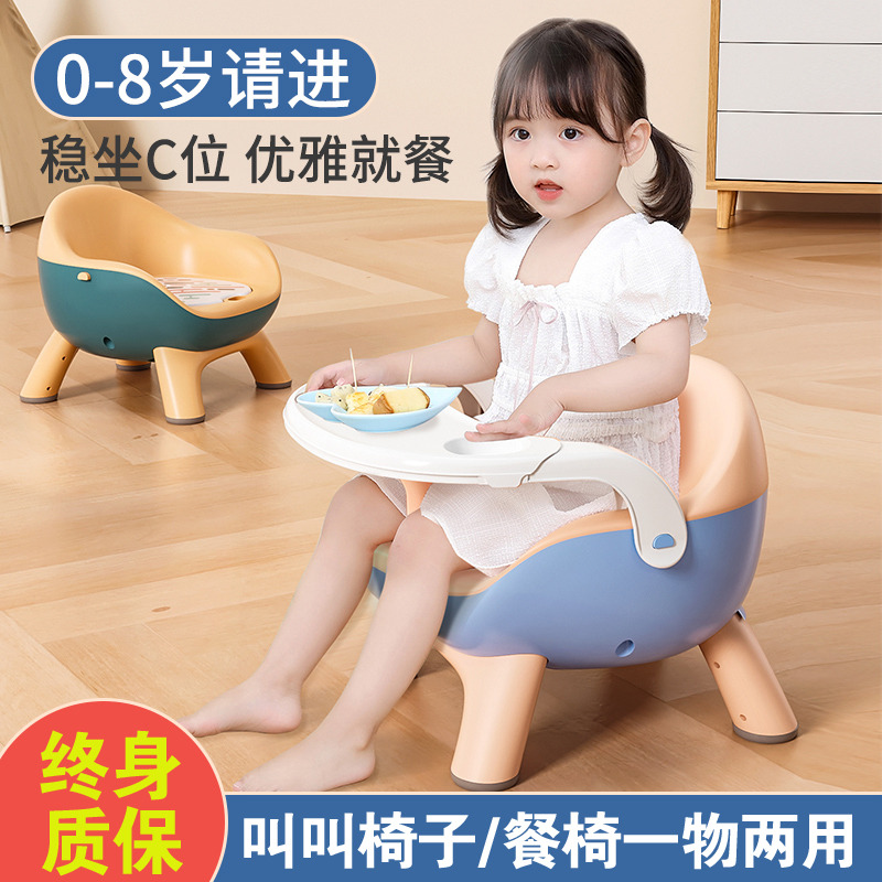 13144984.娜拉宝贝宝宝凳子儿童吃饭餐椅婴儿叫叫椅带靠背学坐座椅卡通家用小板凳矮椅子餐桌椅