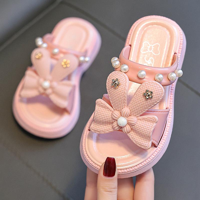 13316859.女童儿童拖鞋时尚韩版卡通可爱公主夏季凉鞋小童宝宝浴室室内外
