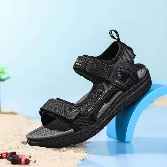 13318424.童鞋男童凉鞋夏季儿童凉鞋kids shoes儿童沙滩鞋实心男童鞋潮