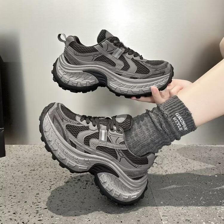 13289611.安家日记 厚底老爹鞋女保暖百搭超火运动休闲鞋.