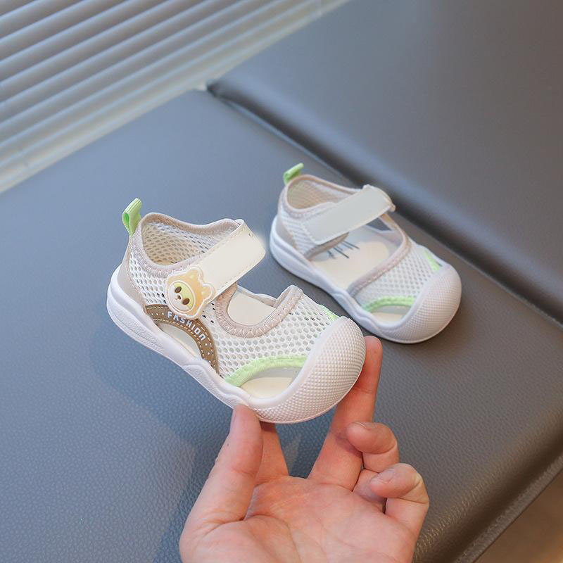 13319258.卡通婴幼儿学步凉鞋女宝宝夏季婴儿鞋子软底岁机能凉鞋