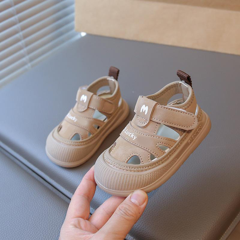 13319265.夏季婴幼儿半凉鞋女宝宝凉鞋包头防踢男宝宝夏季鞋子