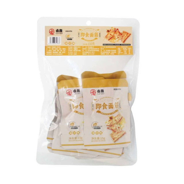 13477976.【卤趣】即食面筋（鸡汁/烧烤/香辣）尝鲜装 独立小包装爽口追剧夜宵充饥零食
