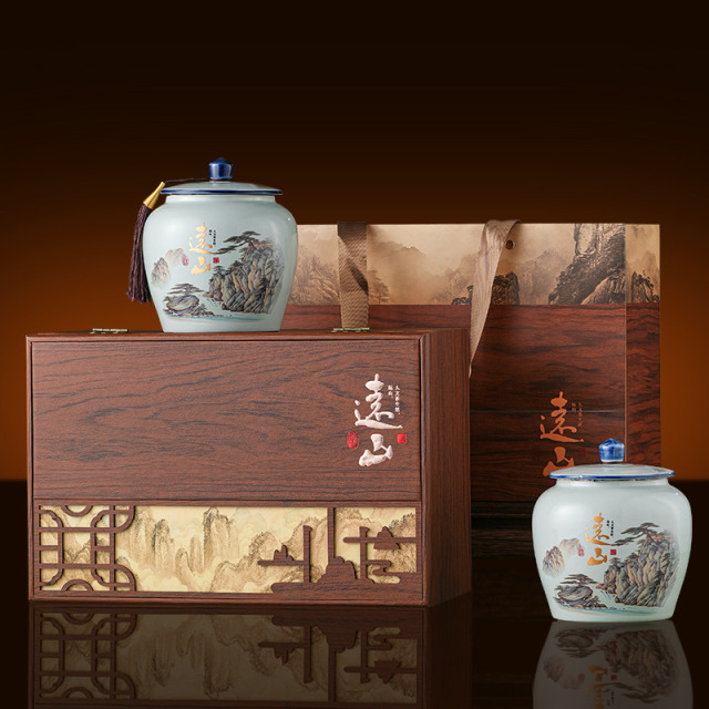 13322283.小茶日记绿茶 明前头采特级龙井茶豆香型高端礼盒装250g节日送礼